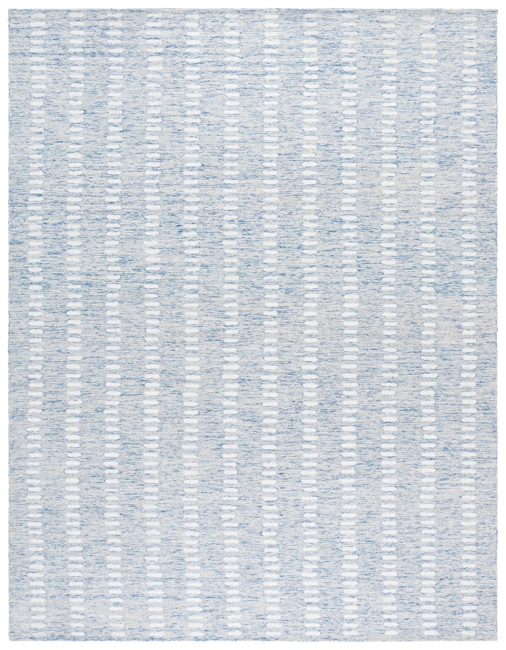 Safavieh Abstract Hand-tufted Area Rug In Grey And Ivory - Modern Luxury For Your Living Space, 9x12 Feet Blue ,Ivory 70% Wool,20% Chenil,10% Cotton Abt498m-25