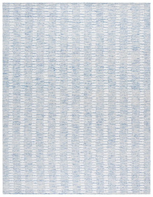 Safavieh Abstract Hand-tufted Area Rug In Grey And Ivory - Modern Luxury For Your Living Space, 9x12 Feet Blue ,Ivory 70% Wool,20% Chenil,10% Cotton Abt498m-25