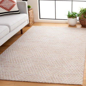 Safavieh Abstract 499 ABT499 Hand Tufted Modern Rug Beige / Ivory ABT499B-6SQ