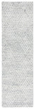 Safavieh Abstract 499 ABT499 Hand Tufted Modern Rug Grey / Ivory ABT499F-6SQ