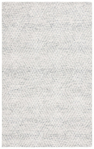 Safavieh Abstract 499 ABT499 Hand Tufted Modern Rug Grey / Ivory ABT499F-6SQ