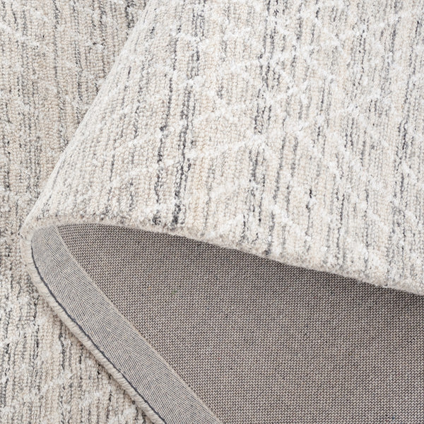 Safavieh Abstract 499 ABT499 Hand Tufted Modern Rug Silver / Ivory ABT499G-6SQ