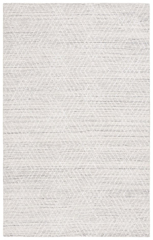 Safavieh Abstract 499 ABT499 Hand Tufted Modern Rug Silver / Ivory ABT499G-6SQ