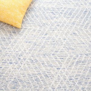 Safavieh Abstract 499 ABT499 Hand Tufted Modern Rug Blue / Ivory ABT499M-6SQ