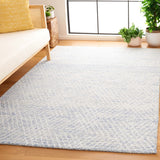 Safavieh Abstract 499 ABT499 Hand Tufted Modern Rug Blue / Ivory ABT499M-6SQ