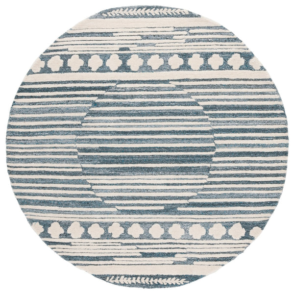 Safavieh Abstract Chic Hand-tufted Area Rug In Grey And Ivory - Modern Elegance For Your Home Décor Grey ,Ivory 60% Wool,30% Polyester,10% Cotton Abt559f-6r