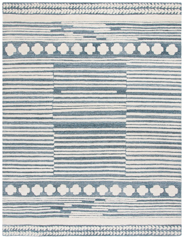 Safavieh Abstract Chic Hand-tufted Area Rug In Grey And Ivory - Modern Elegance For Your Home Décor Grey ,Ivory 60% Wool,30% Polyester,10% Cotton Abt559f-6r