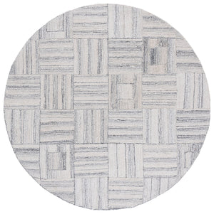 Safavieh Abstract Hand-tufted Runner Rug - Modern Geometric Design, Durable & Eco-friendly For Stylish Spaces Grey 27% Wool,27% Nylon,27% Pet,9% Viscose,10% Cotton Abt614f-6r