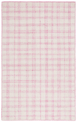Safavieh Abstract Hand Tufted Wool Viscose Plaid Area Rug for Living Room or Bedroom ABT648U-5