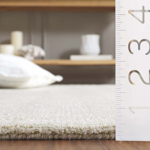 Safavieh Abstract Hand Tufted Wool Plaid Area Rug Ivory Sage Soft Low Pile Living Room ABT648W-5