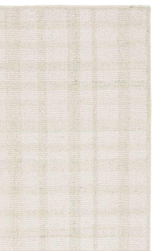 Safavieh Abstract Hand Tufted Wool Plaid Area Rug in Ivory Sage for Living Room Decor ABT648W-6