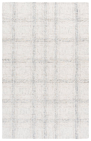 Safavieh Abstract Hand-tufted Area Rug - Luxurious Wool Blend With Elegant Grid Pattern For Modern Spaces Ivory ,Gold 80% Wool,20% Cotton Abt657a-10