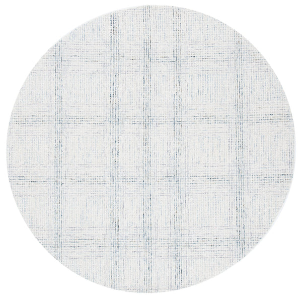 Safavieh Abstract Hand-tufted Area Rug - Luxurious Wool Blend With Elegant Grid Pattern For Modern Spaces Ivory ,Gold 80% Wool,20% Cotton Abt657a-10