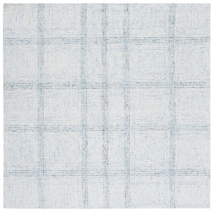 Safavieh Abstract Hand-tufted Area Rug - Luxurious Wool Blend With Elegant Grid Pattern For Modern Spaces Ivory ,Gold 80% Wool,20% Cotton Abt657a-10