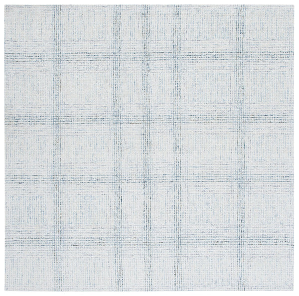 Safavieh Abstract Hand-tufted Area Rug - Luxurious Wool Blend With Elegant Grid Pattern For Modern Spaces Ivory ,Gold 80% Wool,20% Cotton Abt657a-10