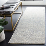 Safavieh Abstract 763 Hand Tufted Modern Rug Grey / Ivory 80% Wool, 20% Cotton