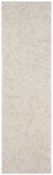 Safavieh Abstract 763 Hand Tufted Modern Rug Ivory / Light Blue 80% Wool, 20% Cotton