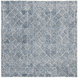 Safavieh Abstract 763 Hand Tufted Modern Rug Blue / Ivory 80% Wool, 20% Cotton