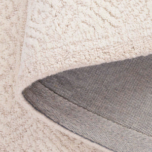 Safavieh Abstract Elegant Handcrafted Area Rug - Luxurious Modern Design For Stylish Living Space Decor Beige Wool Pile Abt777b-8