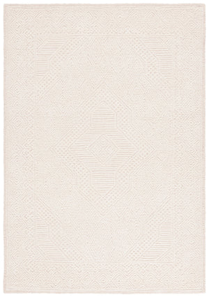 Safavieh Abstract Elegant Handcrafted Area Rug - Luxurious Modern Design For Stylish Living Space Decor Beige Wool Pile Abt777b-8