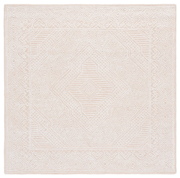 Safavieh Abstract Elegant Handcrafted Area Rug - Luxurious Modern Design For Stylish Living Space Decor Beige Wool Pile Abt777b-8