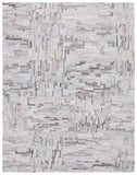 Safavieh Abstract 875 Hand Tufted Modern Rug Grey / Brown 8' x 10'