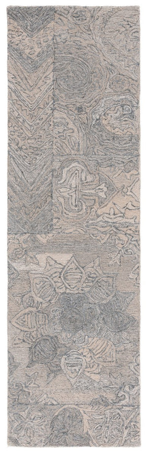 Safavieh Abstract 876 ABT876 Hand Tufted Modern Rug Beige / Grey ABT876B-3