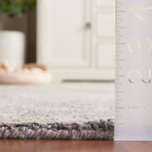 Safavieh Abstract 876 Hand Tufted Modern Rug Beige / Grey 5' x 8'