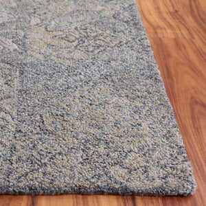 Safavieh Abstract 876 Hand Tufted Modern Rug Beige / Grey 5' x 8'