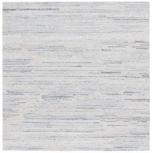 Safavieh Abstract 877 Hand Tufted Modern Rug Beige / Blue 6' x 6' Square