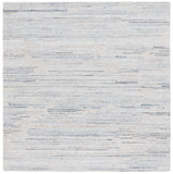 Safavieh Abstract 877 Hand Tufted Modern Rug Beige / Blue 6' x 6' Square