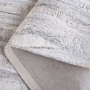 Safavieh Abstract 878 Hand Tufted Modern Rug Beige / Brown 4' x 6'