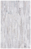 Safavieh Abstract 878 Hand Tufted Modern Rug Beige / Brown 5' x 8'