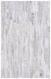 Safavieh Abstract 878 Hand Tufted Modern Rug Beige / Brown 4' x 6'