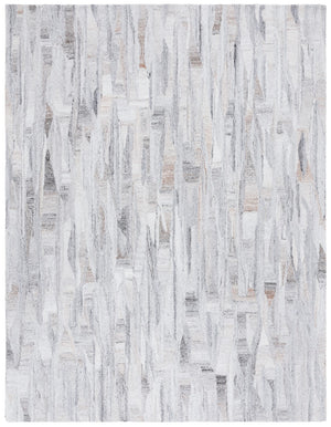 Safavieh Abstract 878 Hand Tufted Modern Rug Beige / Brown 8' x 10'