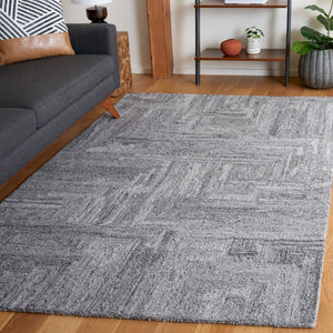Safavieh Abstract 879 Hand Tufted Modern Rug Grey 5' x 8'