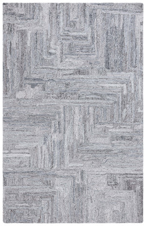 Safavieh Abstract 879 Hand Tufted Modern Rug Grey 5' x 8'