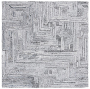 Safavieh Abstract 879 Hand Tufted Modern Rug Grey 4' x 6'