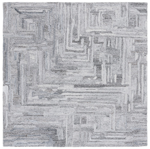 Safavieh Abstract 879 ABT879 Hand Tufted Modern Rug Grey ABT879F-3
