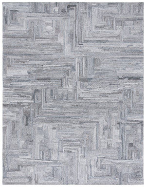 Safavieh Abstract 879 Hand Tufted Modern Rug Grey 8' x 10'