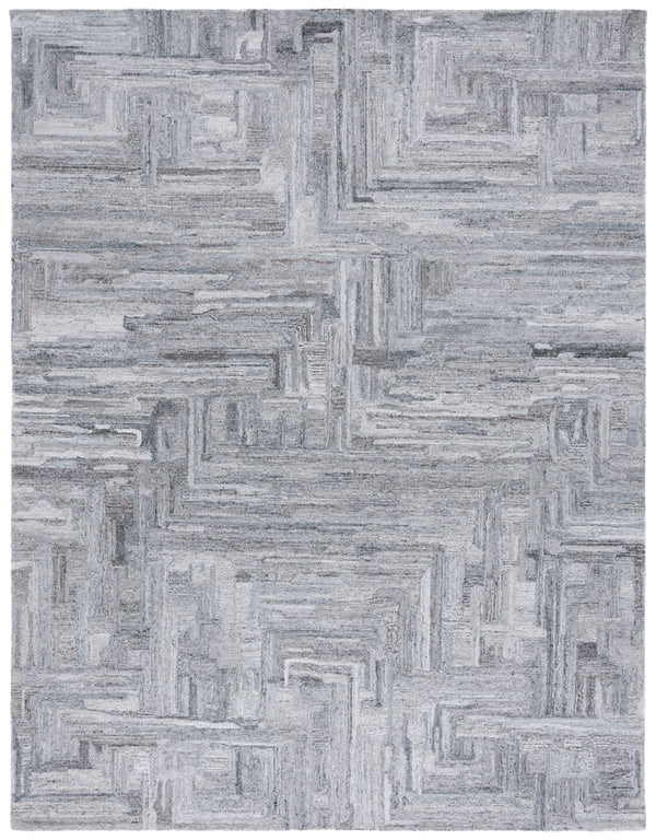 Safavieh Abstract 879 Hand Tufted Modern Rug Grey 8' x 10'