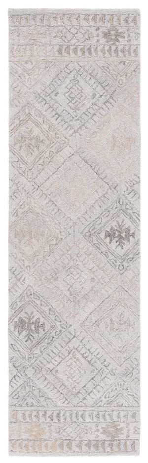 Safavieh Abstract 880 ABT880 Hand Tufted Modern Rug Grey / Beige ABT880F-3