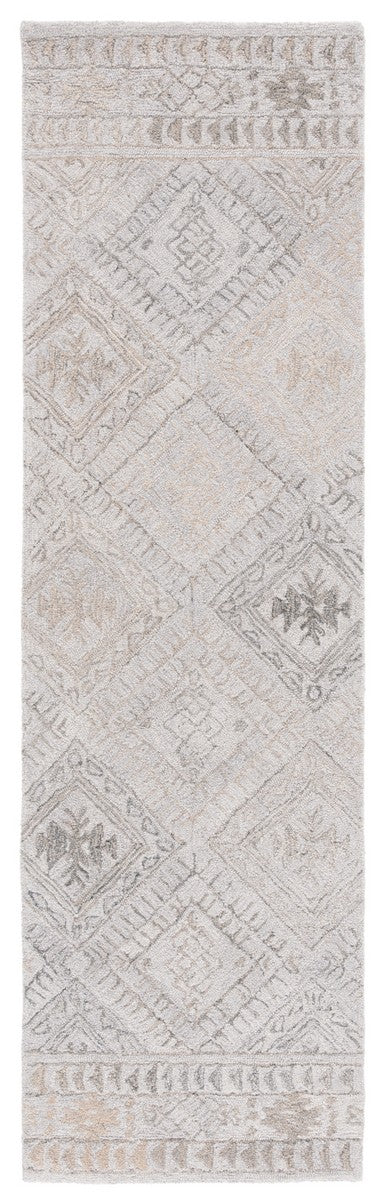 Safavieh Abstract 880 ABT880 Hand Tufted Modern Rug Grey / Beige ABT880F-3