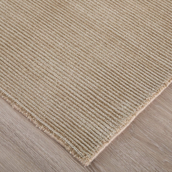 Feizy Rugs Abbott Handwoven Cut and Loop Pile Area Rug Neutral Tan Linear Pattern for Any Room ABT8A24FMSH000E10