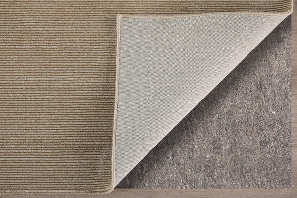 Feizy Rugs Abbott Handwoven Cut and Loop Pile Area Rug Neutral Tan Linear Pattern for Any Room ABT8A24FMSH000E10