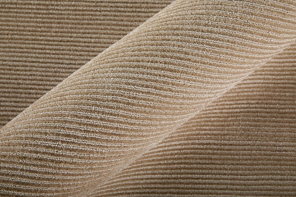 Feizy Rugs Abbott Handwoven Cut and Loop Pile Area Rug Neutral Tan Linear Pattern for Any Room ABT8A24FMSH000E10