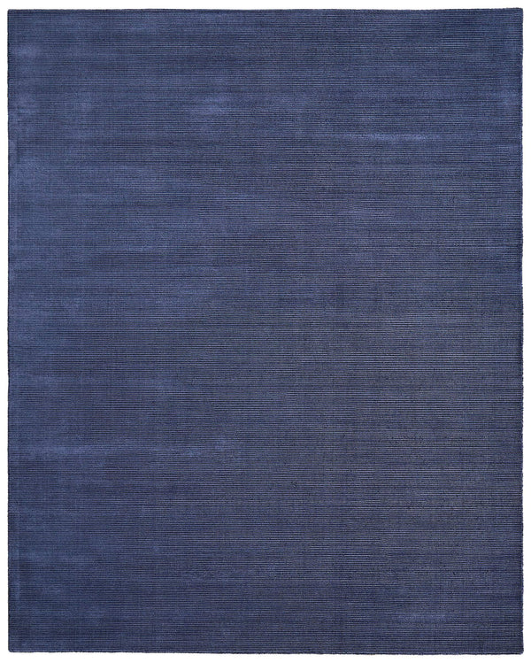 Feizy Rugs Abbott Handwoven Cut and Loop Pile Area Rug Soft Textured Blue for Living Rooms ABT8A24FNVY000E10
