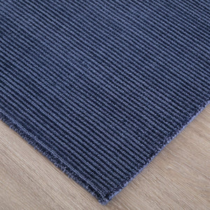 Feizy Rugs Abbott Handwoven Cut and Loop Pile Area Rug Soft Textured Blue for Living Rooms ABT8A24FNVY000E10