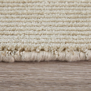 Feizy Rugs Abbott Handwoven Ivory Area Rug Cut and Loop Pile Neutral Living Room Floor Accent ABT8A24FSLV000E10