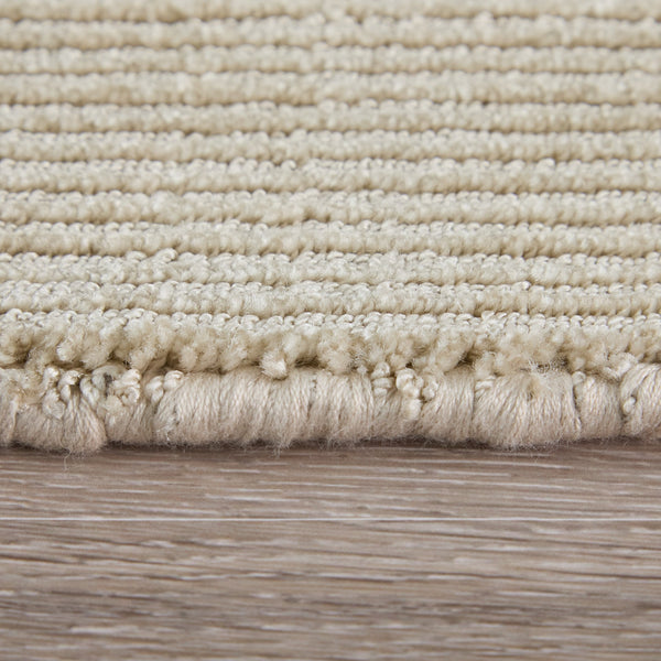 Feizy Rugs Abbott Handwoven Ivory Area Rug Cut and Loop Pile Neutral Living Room Floor Accent ABT8A24FSLV000E10